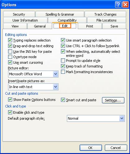 Hướng dẫn ẩn/hiện biểu tượng paste (dán) trong Word